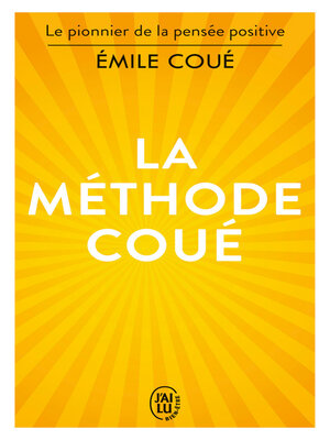 cover image of La méthode Coué